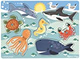 Melissa & Doug Sea Creatures Peg Puzzle