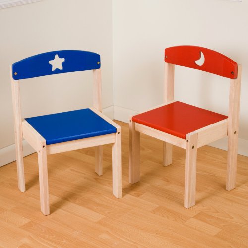 Guidecraft Moon and Stars - Table and Chair Set