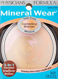 Physicians Formula Mineral Wear Talc-Free Mineral Makeup Correcting Bronzer, Light Bronzer, 0.29 Ounce