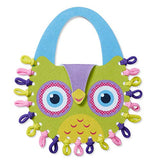 Melissa & Doug Loop It! Owl Tote Beginner Craft Kit