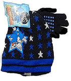 Sonic Knit Hat and Gloves