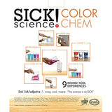 Sick Science Color Chem Kit, Discover the Science of Color with 9 Insanely Cool Experiments, Perfect Stem and Steam Chemistry Set - Ages 6 To 96
