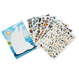 Melissa & Doug Mosaic Sticker Pad Ocean Animals (12 Color Scenes to Complete with 850+ Stickers)