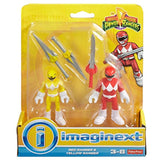 Fisher-Price Imaginext Power Rangers Red Ranger & Yellow Ranger
