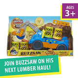 Play-Doh Buzzsaw Logging Truck Toy with 4 Non-Toxic Colors, 3-Ounce Cans