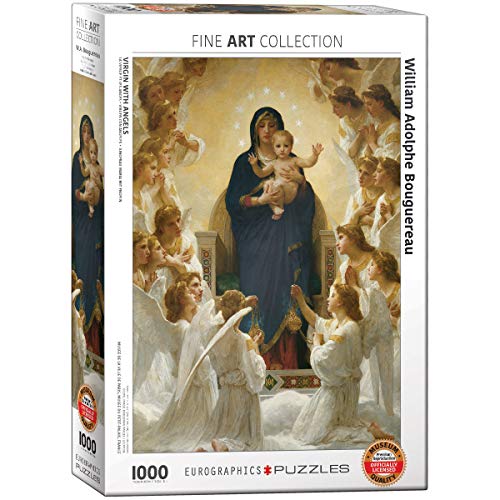 EuroGraphics Virgin with Angels by William Bouguereau 1000 Piece Puzzle