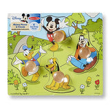 Melissa & Doug Disney Mickey Mouse and Friends Jumbo Knob Wooden Puzzle