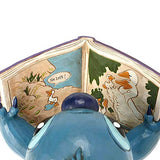 Disney Traditions by Jim Shore Lilo and Stitch Stitch with a Storybook Stone Resin Figurine, 5.75