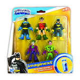 Fisher-Price Imaginext DC Heroes and Super Villains Action Figure 5-Pack