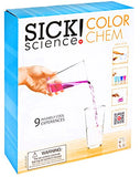 Sick Science Color Chem Kit, Discover the Science of Color with 9 Insanely Cool Experiments, Perfect Stem and Steam Chemistry Set - Ages 6 To 96