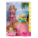 Barbie FPR54 Beach Chair Doll(Blonde