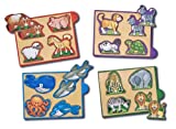 Melissa & Doug Animals Mini-Puzzle Pack