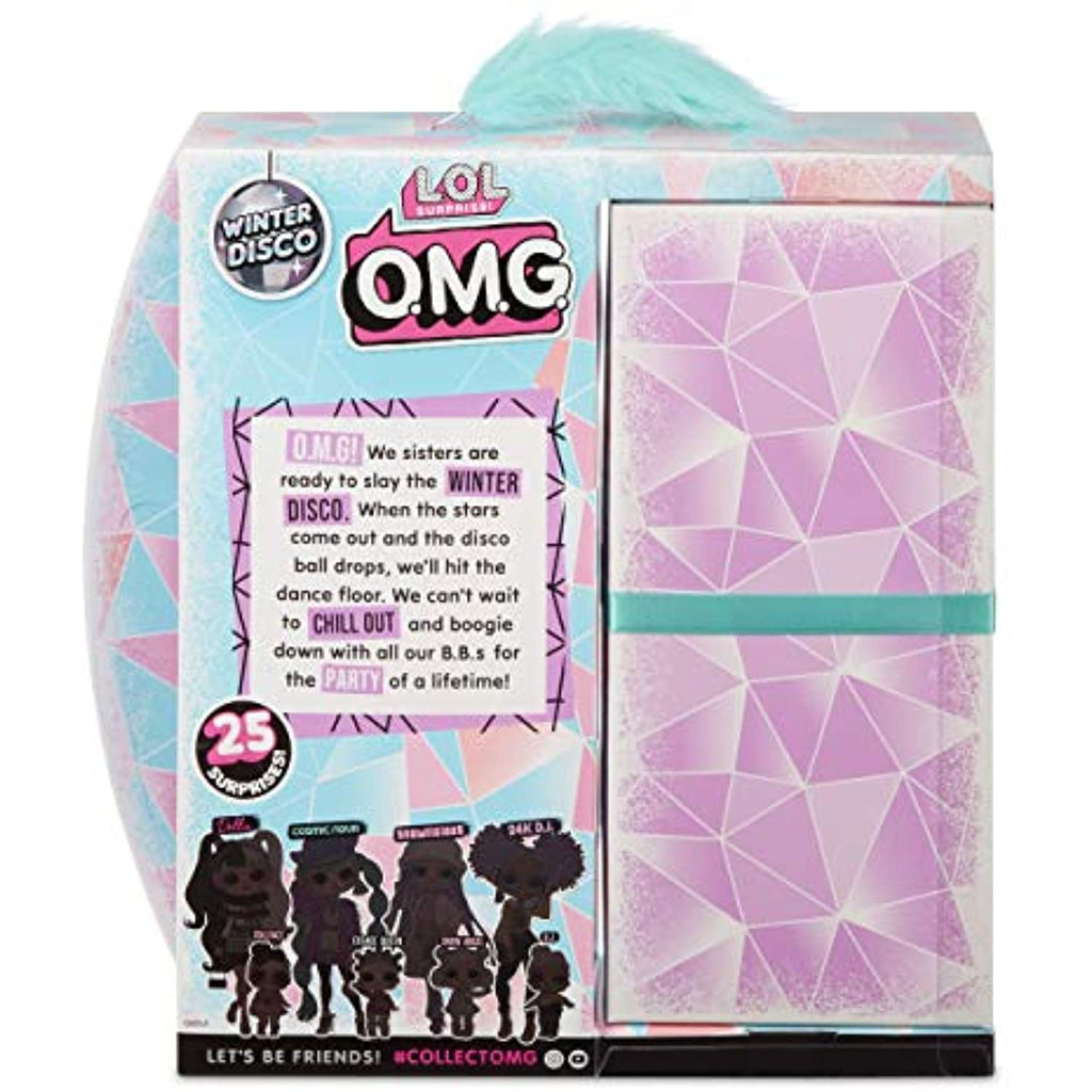 L.O.L. Surprise! O.M.G. Winter Disco Cosmic Nova Fashion Doll & Sister