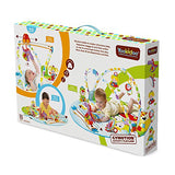 Yookidoo Baby Gym Activity Play Mat - 3 Stage Accessory Gym with More Than 20 Development Infant Activities | Age 0-12 Months