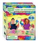 Making Slime Art Kit for Girls and Boys Toys - Slime Making Kit for Kids - DIY Slime for Children - Ultimate Fluffy Slime Kit for Boys - Educational Arts and Crafts Activity Set Ages 7-12