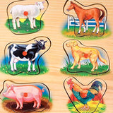 Melissa & Doug Sound Puzzle Bundle (Farm & Vehicle)