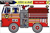 Fire Engine Color-A-Mat