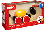 BRIO Pull Along Ant with Egg Baby Toy