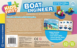 Thames & Kosmos Kids First Boat Engineer | STEM | 32 Page Full-Color Illustrated Storybook | Ages 3+ | Preschoolers and kindergartners | Develop Fine Motor Skills | Parents Choice Gold Award