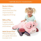 Melissa & Doug Cuddle Pig Jumbo Plush Stuffed Animal with Activity Card