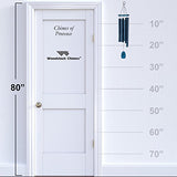 Woodstock Chimes CPS Provence Chime, Platinum Blue