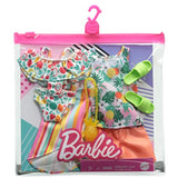 Barbie Fashion Pack - Tropical with 1 Outfit & 1 Accessory Doll & 1 Each for Ken Doll, Gift for 3 to 8 Year Olds