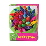 Springbok 500 Piece Jigsaw Puzzle Twist of Color