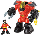 Imaginext Robin Mechanical Suit Gotham City Exclusive Figure Playset