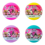 LOL Surprise Party Supplies, Party Favors Collection - 4 Pack Mini Surprise Ball