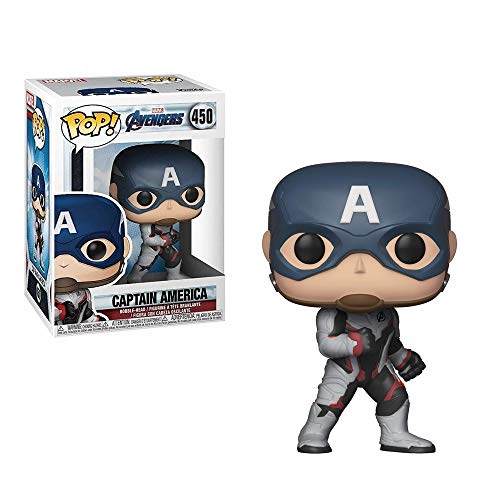 Funko Pop! Marvel: Avengers Endgame - Captain America, Multicolor