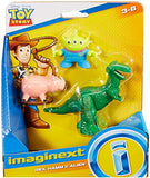 Fisher-Price Imaginext Toy Story Rex, Ham & Alien,Multi Color