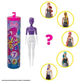 Barbie Color Reveal Doll with 7 Surprises: 4 Mystery Bags Contain Surprise Hair Piece, Skirt, Shoes & Earrings; Water Reveals Doll’s Look & Color Change on Bodice & Hair [Styles May Vary]