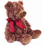 GUND Valentine's Day Hart Teddy Bear Stuffed Animal, Chocolate Brown, 18"