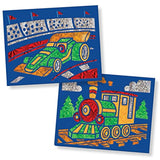 Foil Art Vehicles: On-the-Go Craft Activity Set + FREE Melissa & Doug Scratch Art Mini-Pad Bundle [94474]