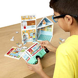 Melissa & Doug Magnetivity Building Play Set – Pet Center with Rescue Vehicle