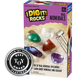 Thames & Kosmos I Dig It! Rocks - Real Minerals Excavation Kit | Science Kit | Dig Up Real Mineral Specimens | Learn About Mineralogy & Geology | 2018 Oppenheim Toy Portfolio Platinum Award Winner