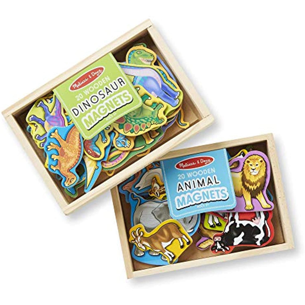 Melissa & Doug Magnetic Animals & Dinosaurs Bundle