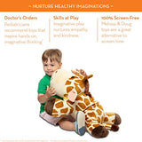 Melissa & Doug Cuddle Giraffe Jumbo Plush Stuffed Animal with Activity Card