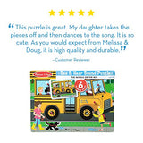 Melissa & Doug 6pc Sound Puzzle - Wheels On The Bus