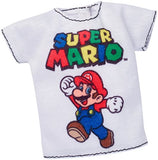 Barbie Super Mario White Shirt Fashion