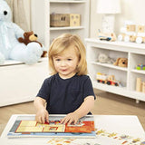 Melissa and Doug Reusable Sticker Pad Bundle - Habitats, Vehicles, and Town
