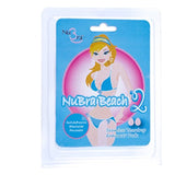 NuBra Beach Triangles Adhesive Silicone Triangle Pads, Pale Peach, One Size