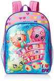 Shopkins Little Girls 16 Inch Backpack, Pink, One Size