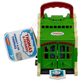 Thomas & Friends Connect & Go shed and Push-Along Train Engine Percy - GWX65