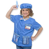 Melissa & Doug Veterinarian Costume Set +Free Scratch Pad Bundle [48507]