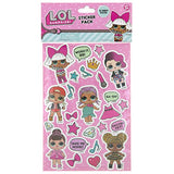 Bundle of 2 |L.O.L. Surprise! Party Favors - (Sticker Pack & Rhinestone Sticker)