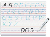 Lauri Modern Manuscript Magnetic Dry-Erase Board