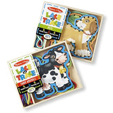 Melissa & Doug Lace & Trace Bundle - Pets & Farm Animals