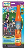 Walkie Chalk Stand-Up Sidewalk Chalk Holder - Orange - Creative Outdoor Toy for Kids and Adults!