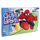 Hasbro Gaming Marvel Spider-Man Web Warriors Chutes & Ladders Game
